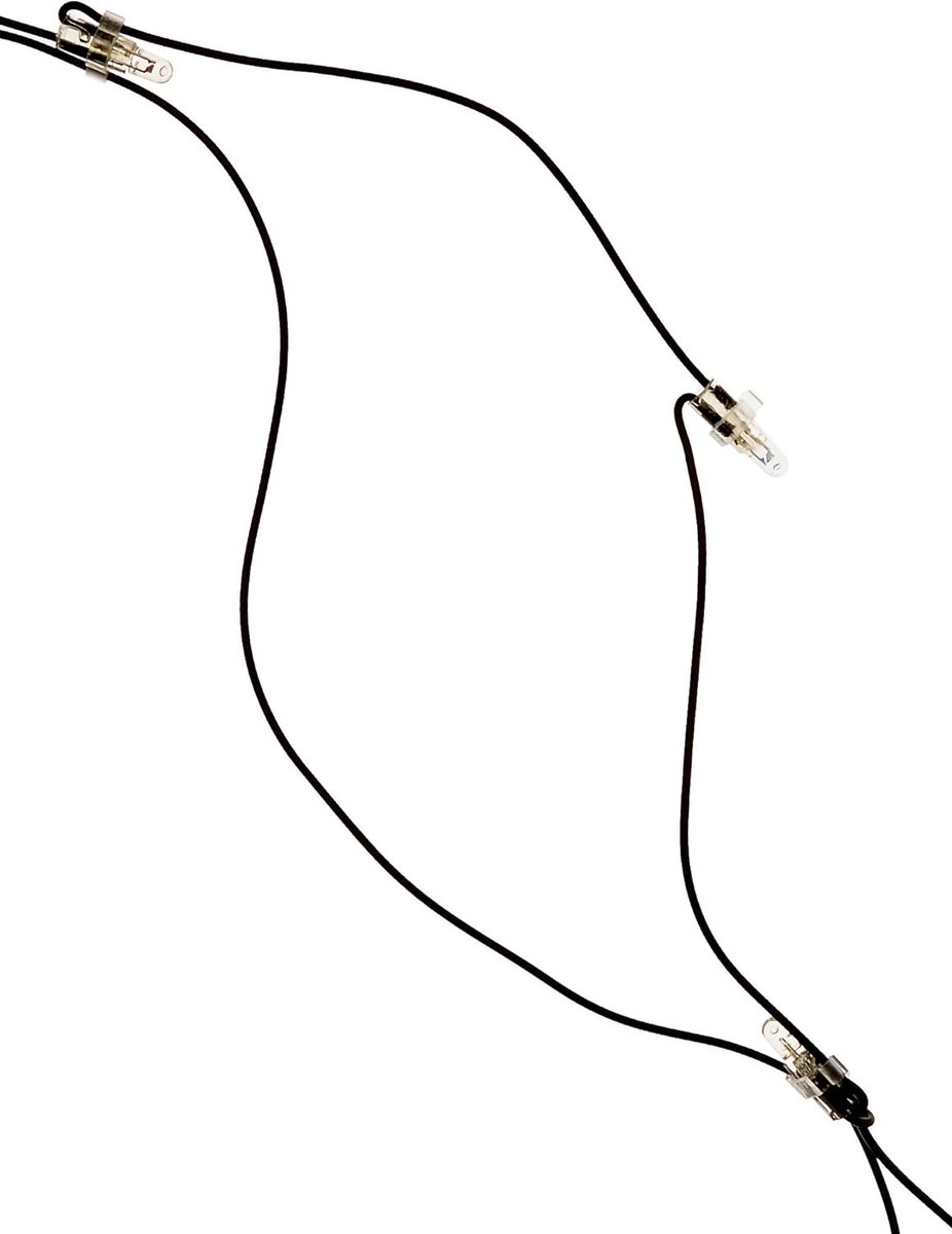 Star Trading LED lichtnet 2x2 m voor verlichtingssysteem 24 vanStar Trading, net lichtketting zwart voor buiten, 140 gekleurde LED's, IP44 veelkleurig