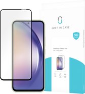 Samsung Galaxy A54 Full Cover Tempered Glass - Screenprotector - Black