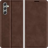 Samsung Galaxy A24 4G Magnetic Wallet Case - Brown