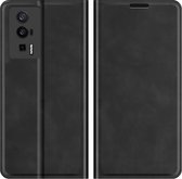 Xiaomi Poco F5 Pro Magnetic Wallet Case - Black