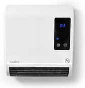 Chauffage de salle de bain | 2000 W | Thermostat réglable | 2 modes de chauffage | IP22 | Télécommande | Blanc