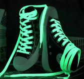 Schoenveters | Glow in the dark schoenveters | 120 cm | Wit -| Glow in the dark | Schoenveter | Shoelace