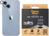 PanzerGlass - Screenprotector geschikt voor Apple iPhone 14 Glazen | PanzerGlass Hoops Camera Lens Protector - Case Friendly