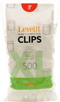 Levelit Levelling Clips - 3mm - 500 stuks - Nivelleersysteem