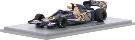 Atlas 1/43 Walter Wolf Racing WR1 1977 Jody Scheckter Diecast Scale Model F1 Car 7427265051203