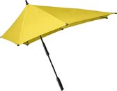 Senz Paraplu / Stormparaplu - Opvouwbaar - XXL Stick Storm Umbrella - GeelGeel