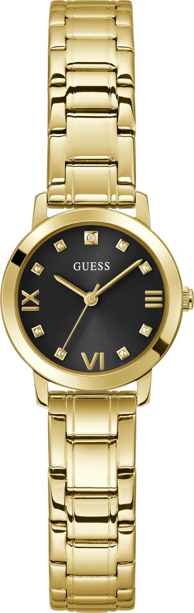 Guess Watches GW0532L4 Melody Horloge Zwart Goud