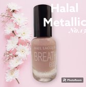 Halal Nagellak - BreathEasy - nagellak no. 13 - waterdoorlatend - luchtdoorlatend - Halal