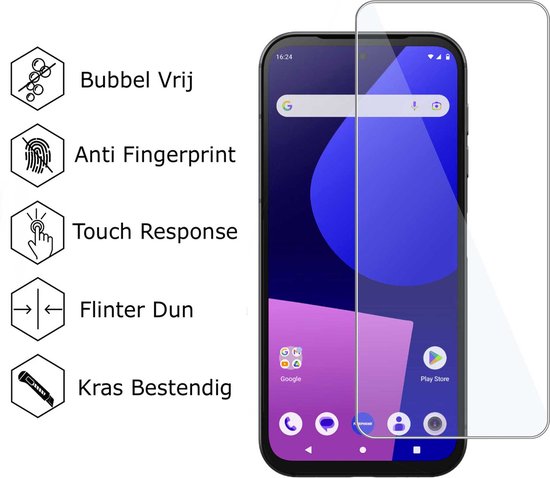 2x Geschikt voor Fairphone 5 Screenprotector - Beschermglas - GuardCover