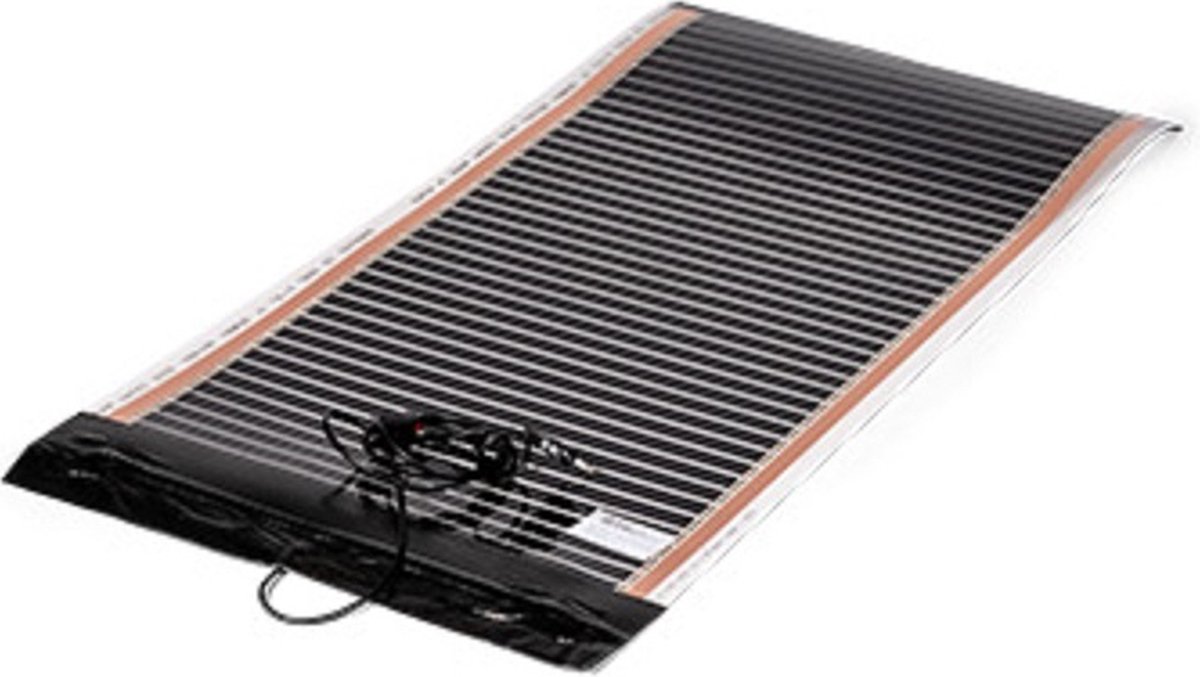 Woonkamer verwarmingsfolie infrarood folie voor vloerbedekking, tapijten vloerkleden elektrisch 150 cm x 100 cm 240 Watt
