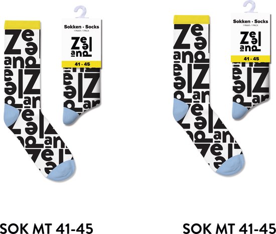 Zeeland sokken heren en dames - multipack 2 paar - cadeau voor man en vrouw