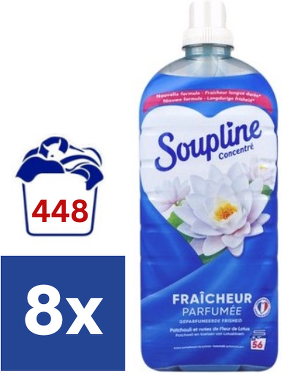 Soupline Adoucissant Noix D'Aloe 56wasb/1, 3L