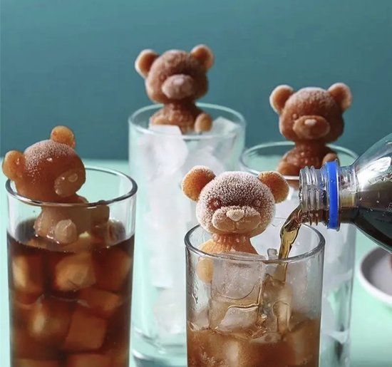 Trixes ijsblokjesvormpjes, roestvrij staal, voor in de vorm van een Cocoa Flour Spice Powder