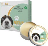 K9 Laboratories Neus balsem Voor honden 60 ml - Bij droge of gebarsten neusjes - Hyperkeratose - Beschermt tegen zon en UV - hondenneus