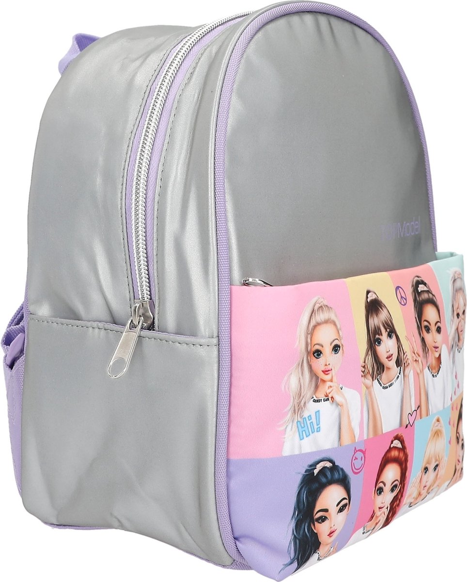 Depesche 13643 TOPModel Leoheart - Sac à Dos Scolaire en Rose