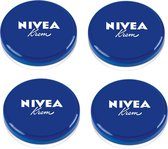 Nivea Crème Pot - 4x50ml - Voordeelverpakking