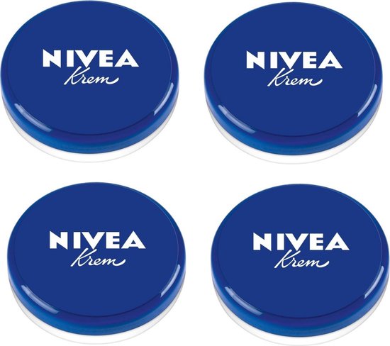 Nivea Crème Pot - 4x50ml - Voordeelverpakking