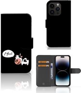 Housse en Cuir Premium Flip Case Portefeuille Etui pour iPhone 15 Pro Portefeuille Vache