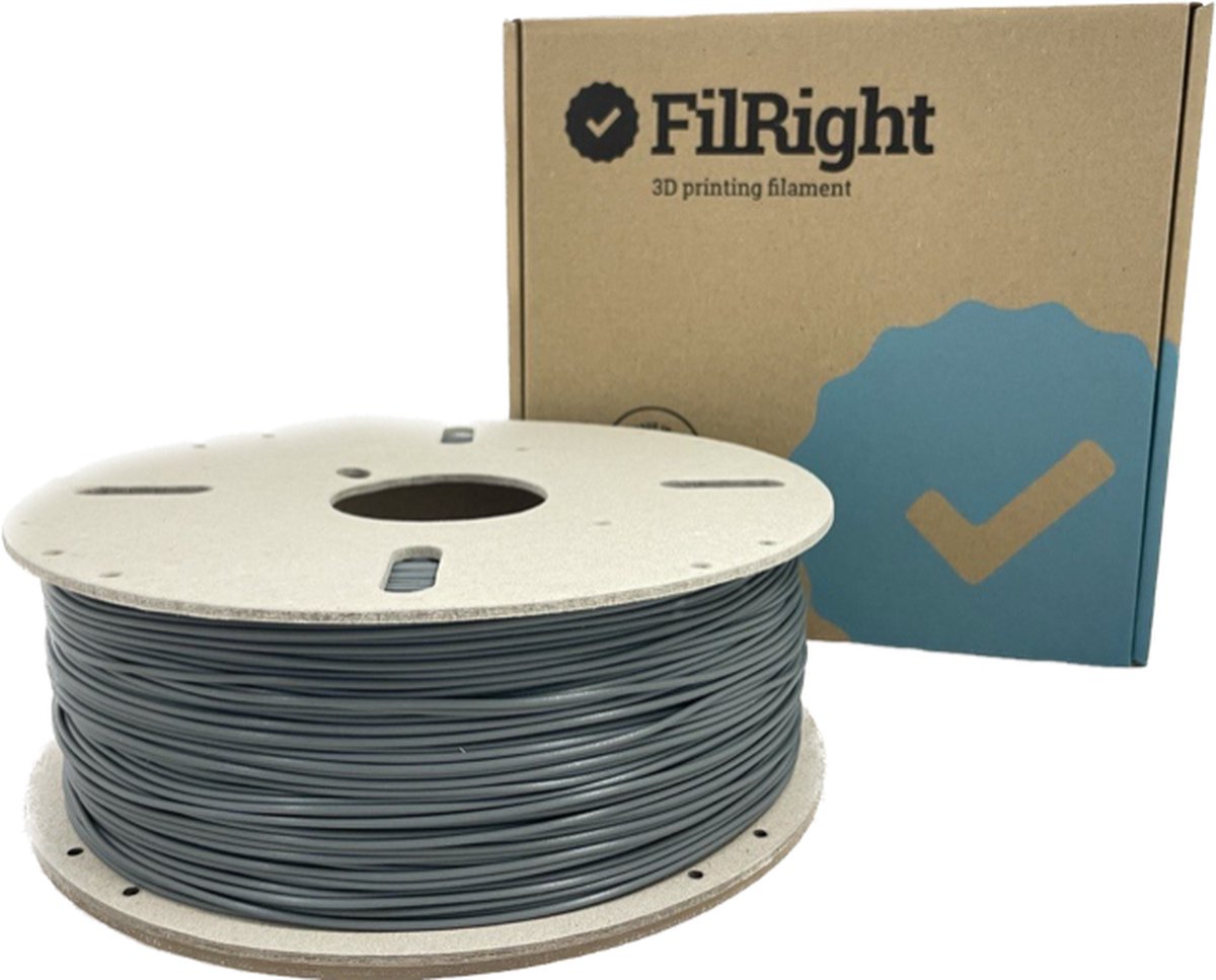 FilRight Maker PLA Filament - 1.75 mm - 1 kg - Donker Grijs
