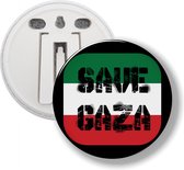 Button Met Clip - Save Gaza