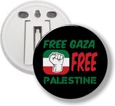 Button Met Clip - Free Gaza Free Palestine