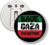 Button Met Clip - Save Gaza Palestine