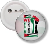Button Met Speld - We Support Palestine