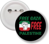 Button Met Speld - Free Gaza Free Palestine