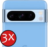 Screenprotector Geschikt voor Google Pixel 8 Pro Camera Lens Screenprotector Glas - Screenprotector Geschikt voor Google Pixel 8 Pro Screenprotector Camera Protector Gehard Glas - 3 PACK
