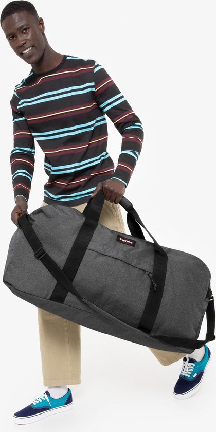 EASTPAK Sac de voyage Sac de sport Terminal + Black Denim Gris