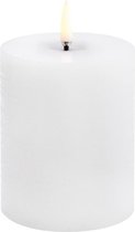 Uyuni led-kaars Melted 7,8 x 10cm nordic white