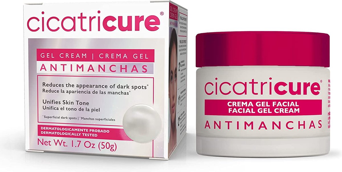Cicatricure - Antimanchas Brightening Dark Spot Face Moisture Gel Cream - Radiant Skin Glow