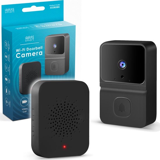 Delight Video Deurbel met Camera En Wifi - Intercom - HD - - Delight - €64,91