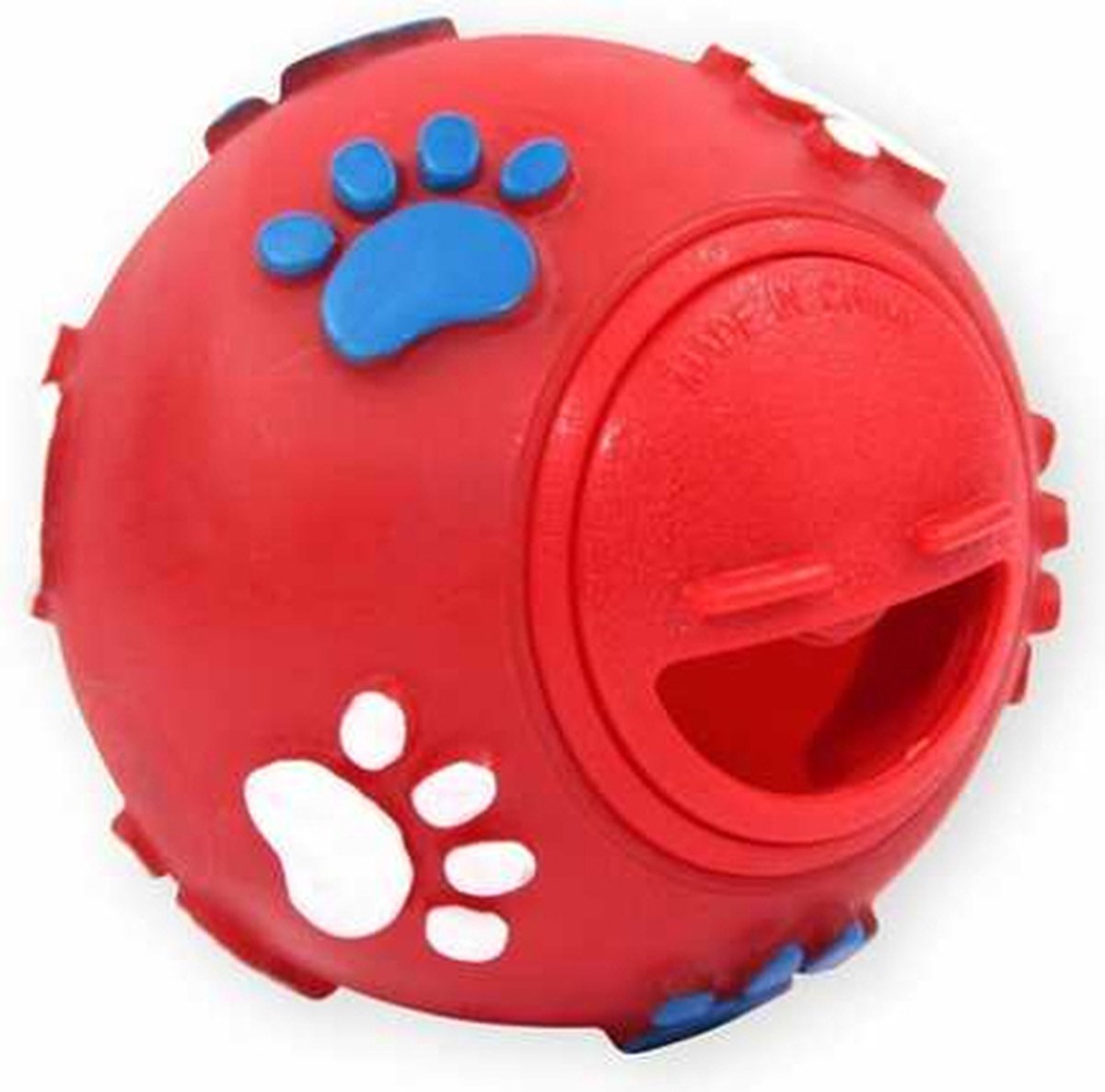 Pet Nova Smakula Bal voor Lekkernijen 7,5 cm Rood