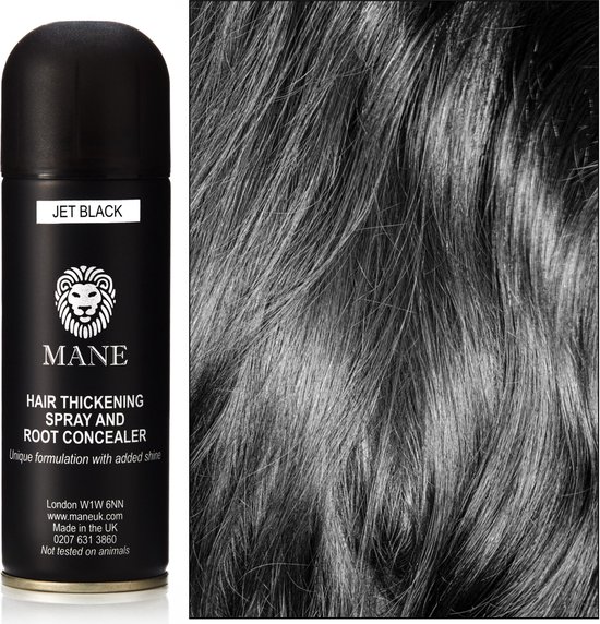 Black hair spray deals