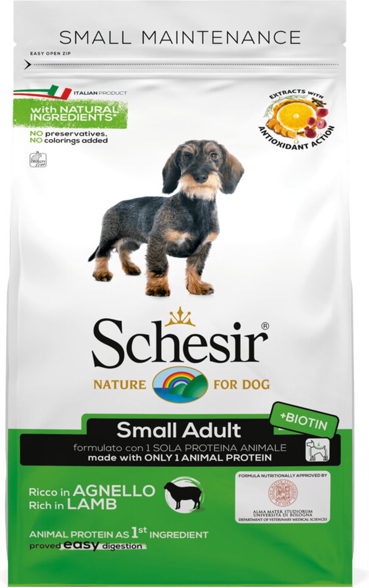 6x Schesir Hond Dry Maintenance Small Lam 2 kg