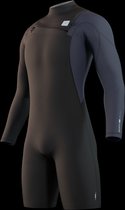 Mystic Marshall Longarm shorty 3/2mm frontzip wetsuit black