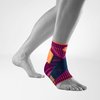 Bauerfeind Sports Ankle Support Enkelbrace - XS - Links - Roze