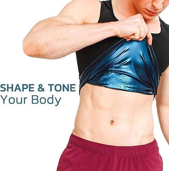 Sweat Body Shaper Workout Tanktop - heren