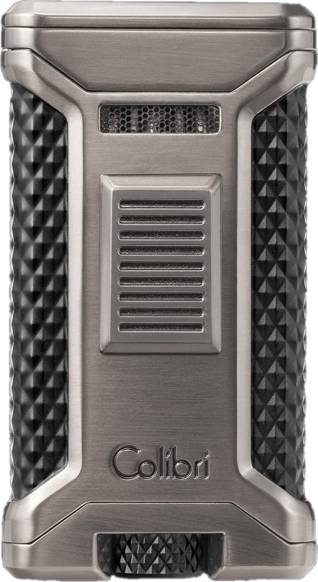 Goedkoopste Colibri triple flame Ascari zwart-gunmetal aansteker