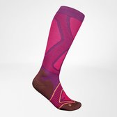 Bauerfeind Ski Performance, Compression Socks, women, roze, 38-40, M - 1 Paar