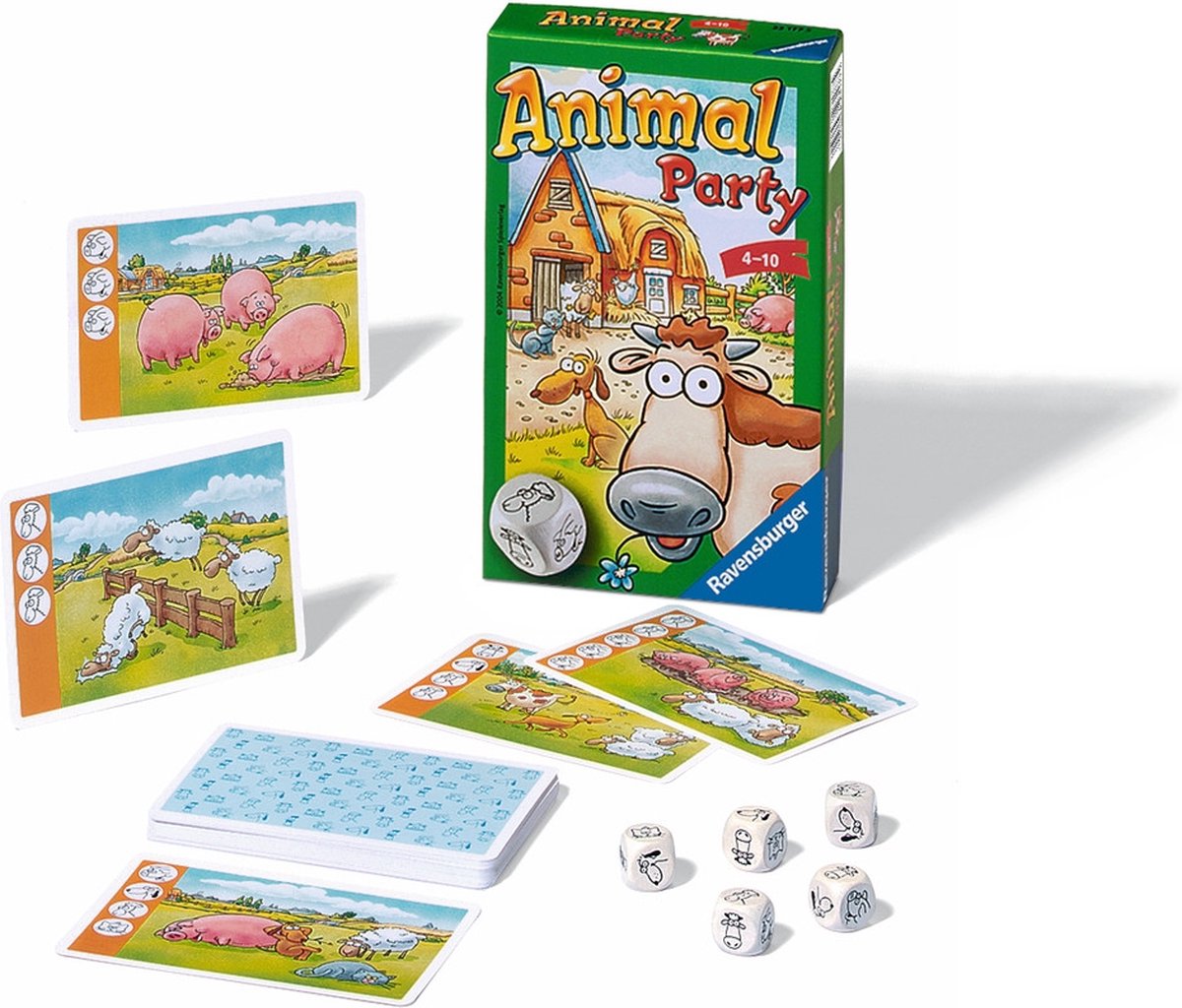 Ravensburger Animal Party - pocketspel — afbeelding 7