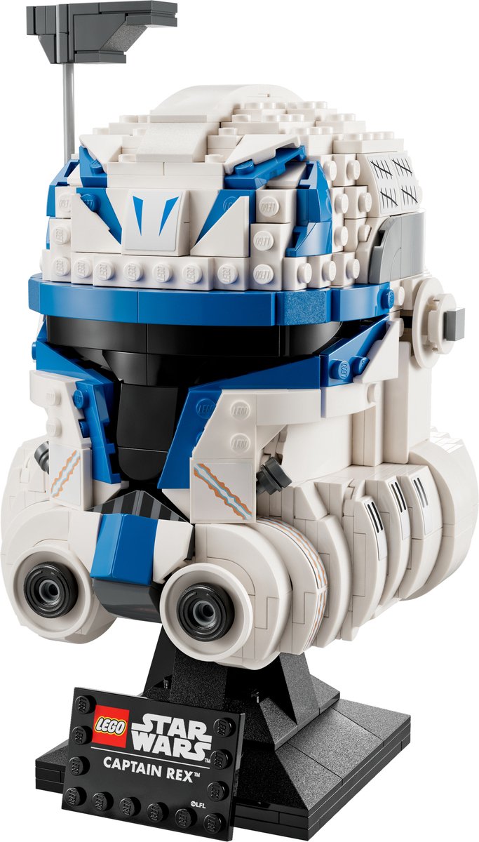 LEGO Star Wars Captain Rex Helm Set voor Volwassenen, The Clone Wars Collectible - 75349 — afbeelding 17