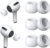 Bouchons d'oreilles adaptés aux Apple Airpods Pro 1/2 - Pointes de remplacement en taille Medium - 3 Paires - KELERINO.