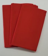 3 Rode Rekbare Boekenkaften A4 formaat maximaal- rood kaftpapier -