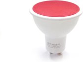 LED-lamp GU10 7W 220V rood - Rood licht - Overig - Rood - Rouge - SILUMEN