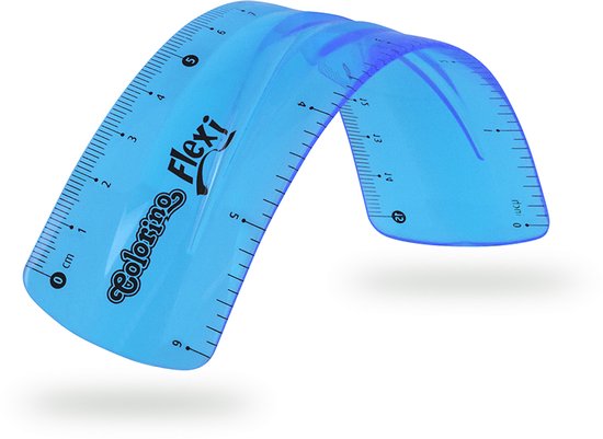 Colorino-Flexible-Ruler set- Driehoek-Protractor-Ruler- Ensemble de règles École .