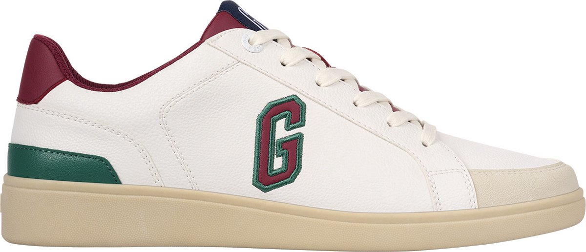 Gap - Sneaker - Male - White - Burgundy - 42 - Sneakers