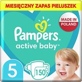 Pampers Active Bébé Taille 5 - 150 Couches