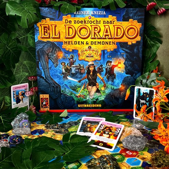 De Zoektocht naar El Dorado: Helden & Demonen Bordspel